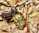 KMFJ-DA-LVL2 (MULTICAM) with KMFJ BA 90VU9, Belt Adapter