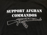 SUPPORT AFGHAN COMMANDOS - T SHIRT
