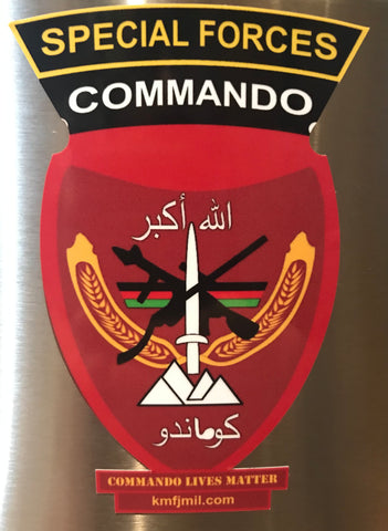 COMMANDO LIVES MATTER - STICKER