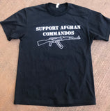 SUPPORT AFGHAN COMMANDOS - T SHIRT